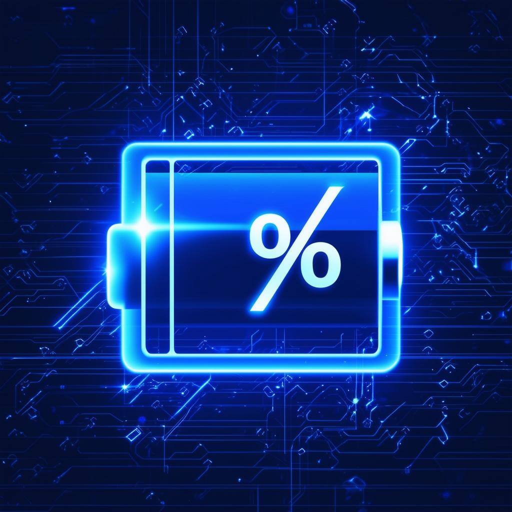 An image of a high battery percentage